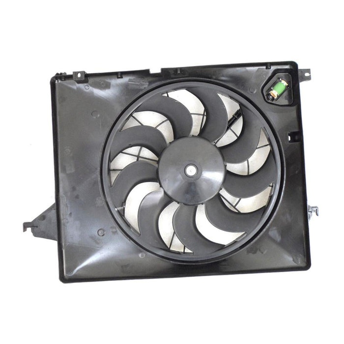 New Replacement For Front Radiator Cooling Fan Compatible With HYUNDAI Santa Fe Compatible With KIA Sorento Fits HY3115130 253801U100