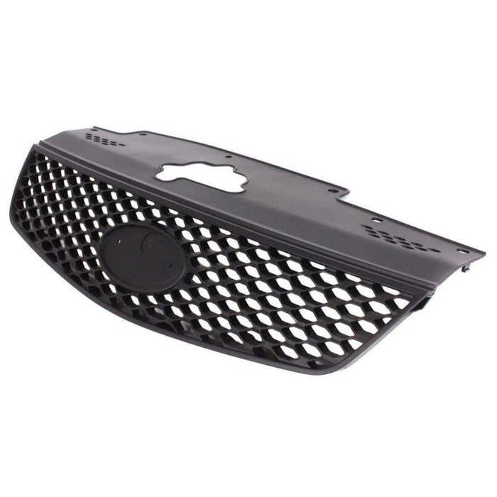New Front Black Plastic Grille Grill Compatible With KIA Rio Rio5 Fits Sedan KI1200125 863611G010