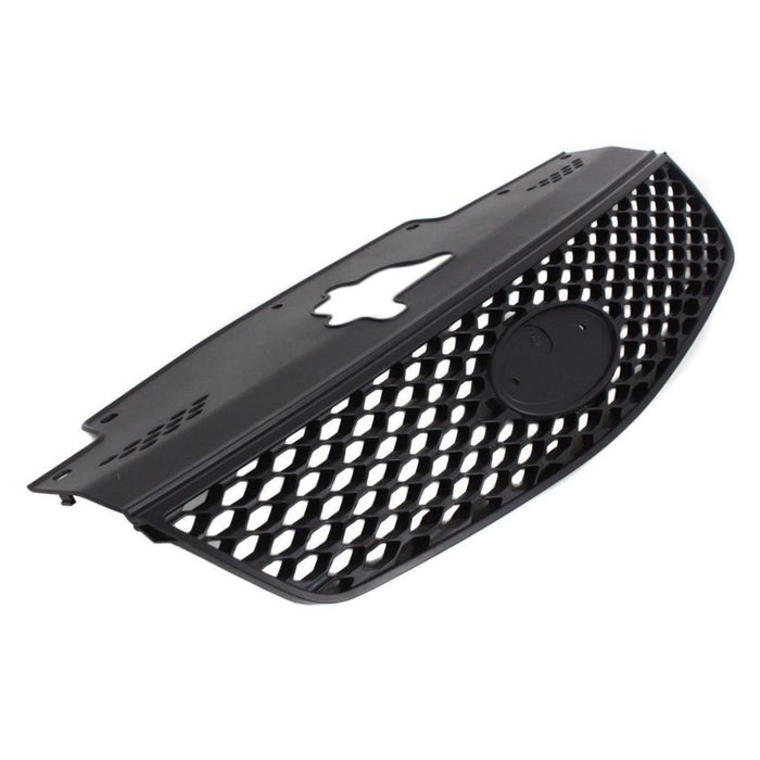 New Front Black Plastic Grille Grill Compatible With KIA Rio Rio5 Fits Sedan KI1200125 863611G010