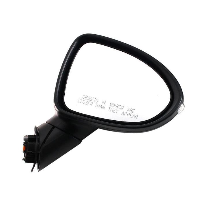 New Replacement Parts Front Right Passenger Side Power Heated Manual Folding With Signal Lamp Side View Door Mirror Compatible With KIA Rio From 12-16-13 Fits KI1321188 876201W151