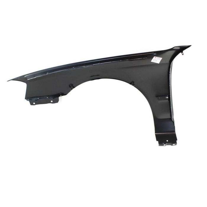 CarPartsDepot 371-27945-02, Passenger Side Front Fender Primered Black Steel Right for Optima