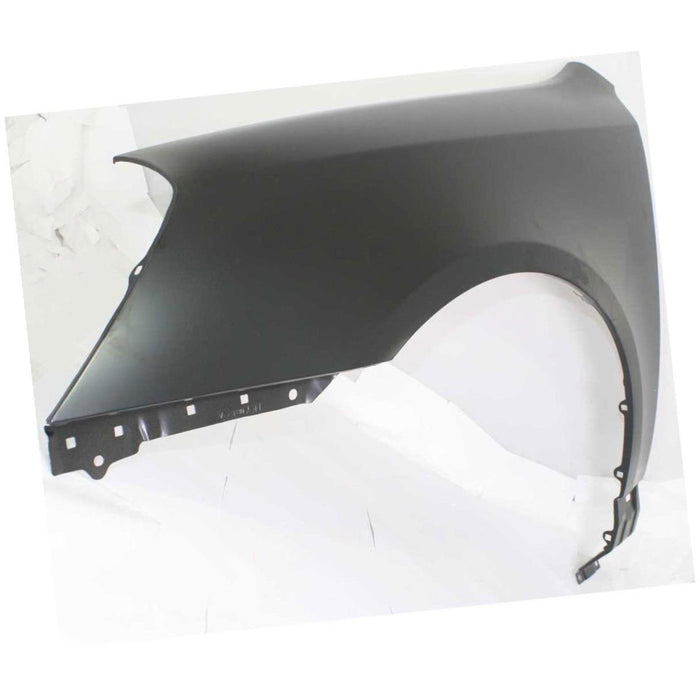 CarPartsDepot, Front Fender Primered Steel Left (Driver Side) New Unpainted Assembly, 371-27750-01 KI1240124 663112G100