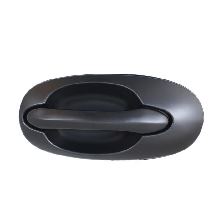 CarPartsDepot New Replacement Parts Rear Left Driver Side Black Smooth Exterior Outer Door Handle Compatible With KIA Sedona