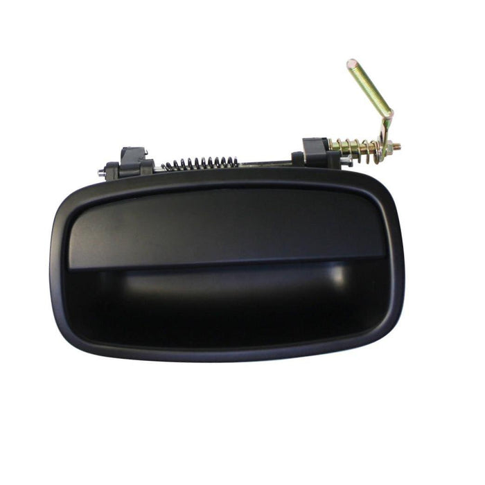 CarPartsDepot New Replacement Parts Rear Left Driver Side Black Primed Exterior Outer Door Handle Compatible With KIA Sportage