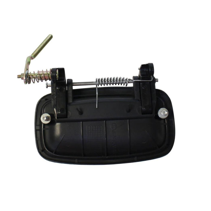 CarPartsDepot New Replacement Parts Rear Left Driver Side Black Primed Exterior Outer Door Handle Compatible With KIA Sportage