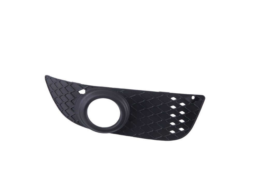 JustDrivably Replacement Parts Front Right Passenger Side Bumper Grille Grill Insert Bazel Fog Light Lamp Cover Trim Compatible With Mitsubishi Lancer 2008 2009 2010 2011 2012 2013 2014