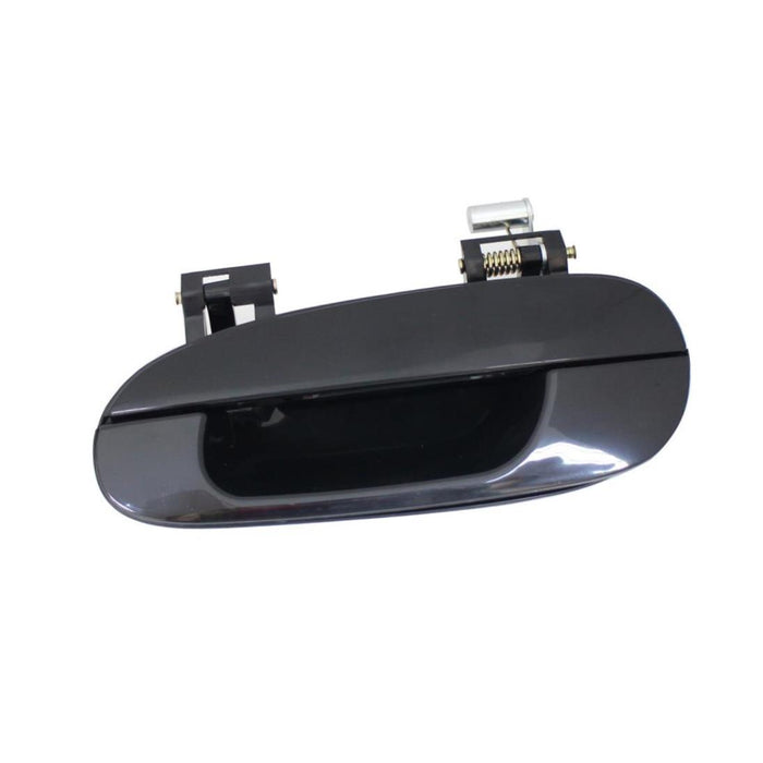 New Replacement Parts Rear Left Driver Side Black Smooth Exterior Outer Door Handle Compatible With MITSUBISHI Galant Fits MI1520114 MR712517