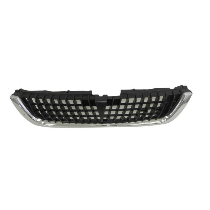 CarPartsDepot 400-35897, Grille Grill Assembly W/ Chrome Trim Replacement