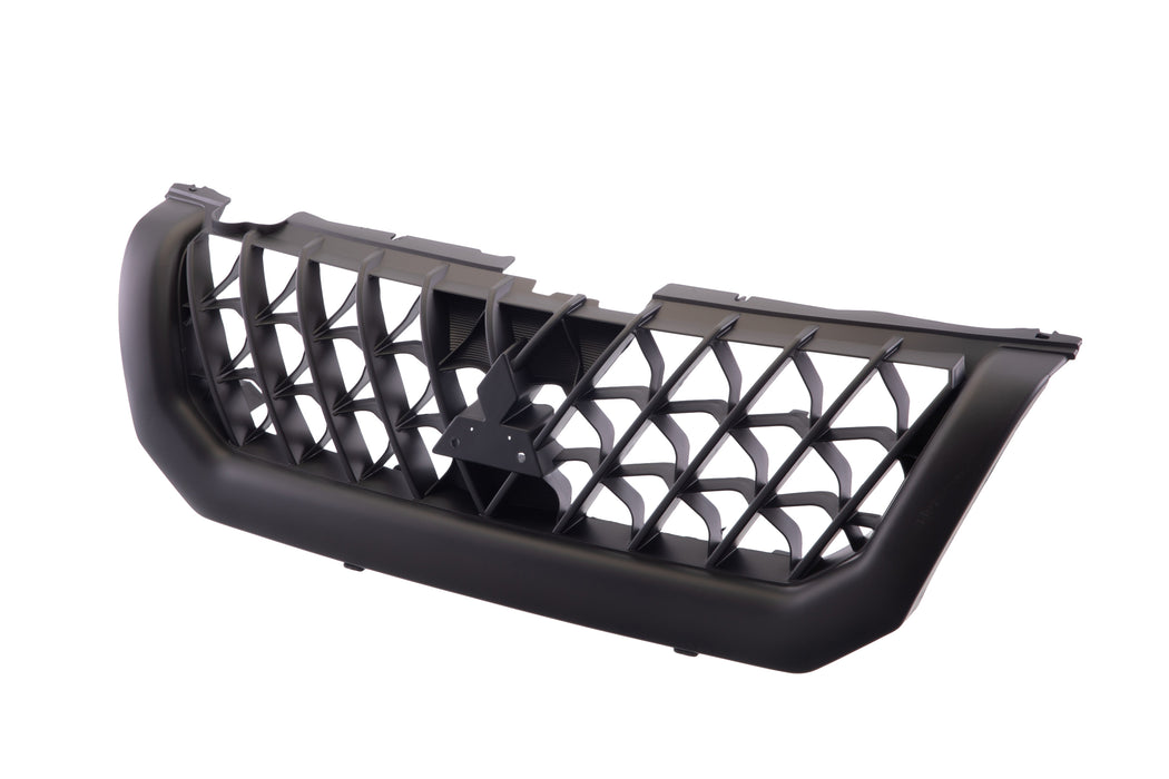 JustDrivably Replacement Parts Front Grille Grill Assembly With Black Shell With Black Insert Compatible With Mitsubishi Montero Sport 2000 2001
