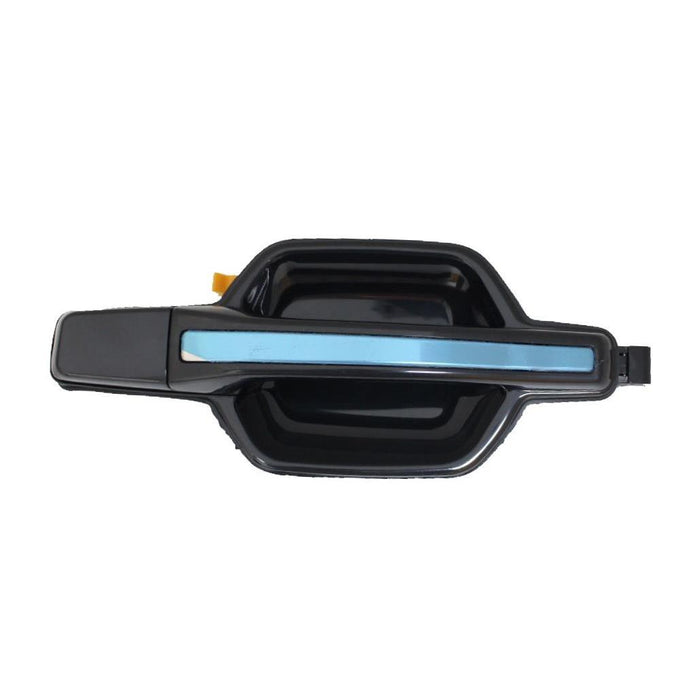 New Replacement Parts Rear Right Passenger Side Black Smooth Exterior Outer Door Handle Compatible With MITSUBISHI Montero Fits MI1521111 MR970194