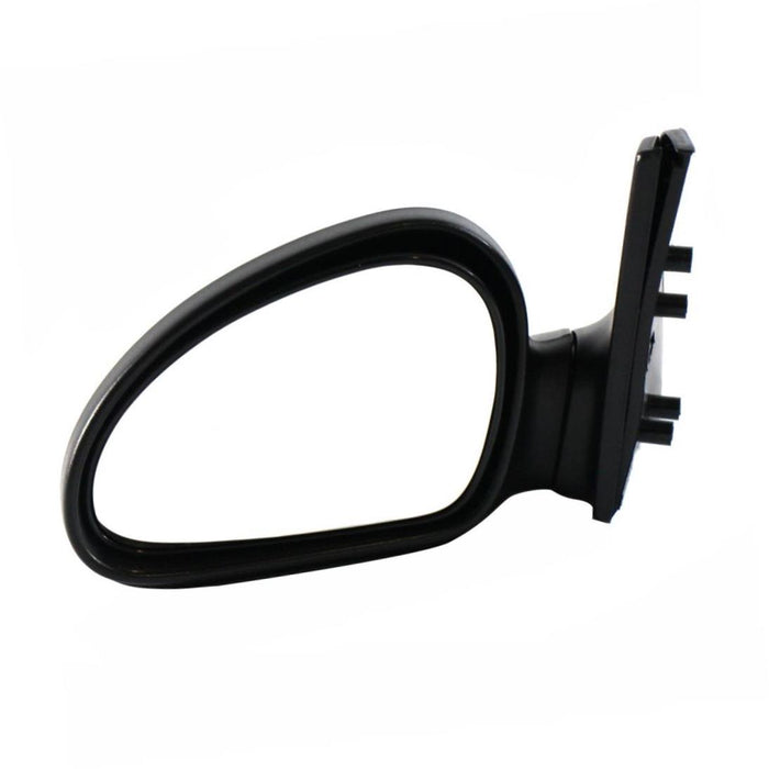 1997-2002 Ford Escort, 1997-1999 Mercury Tracer 4-Door Sedan Manual Black Textured Rear View Mirror Left Driver Side (1997 97 1998 98 1999 99 2000 00 2001 01 2002 02)