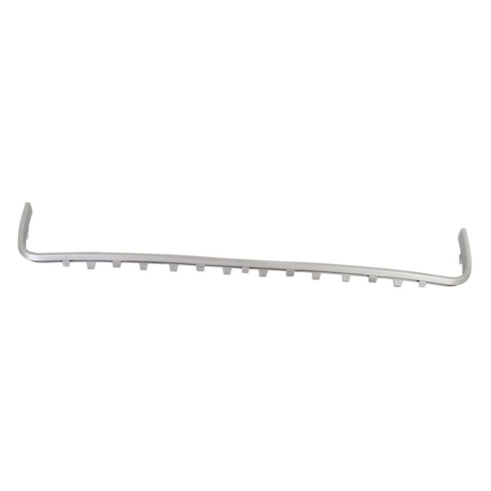 Front Lower Bumper Cover Grille Grill Molding Center Painted Silver Compatible With Mercury Milan 2006-2009