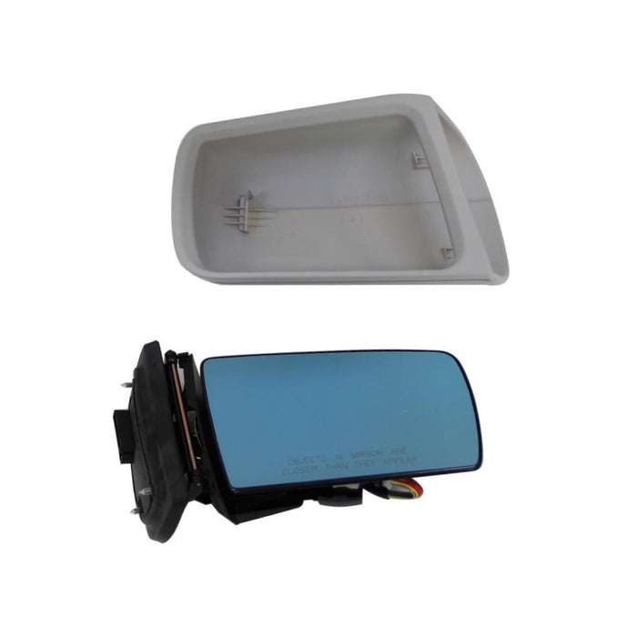 CarPartsDepot New Replacement Parts Front Right Passenger Side Power Remote Heated W/Memory Side View Mirror Compatible With MERCEDES Benz W210 E Class Sedan Wagon E300 E320 E420 E430 E55 AMG
