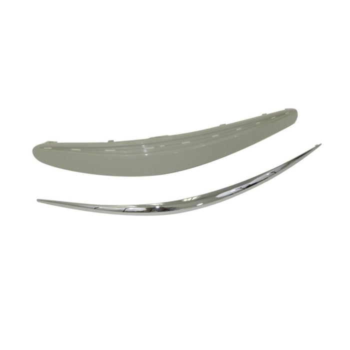 OE Replacement Mercedes-Benz E320/E500/E55 Front Passenger Side Bumper Impact Strip (Partslink Number MB1059107)