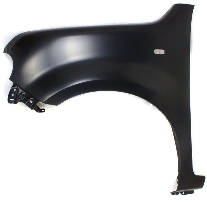NS CU-BE 09-10 FT FENDER LH W/SIDE LAMP HOLE,W/MOULDING HOLE