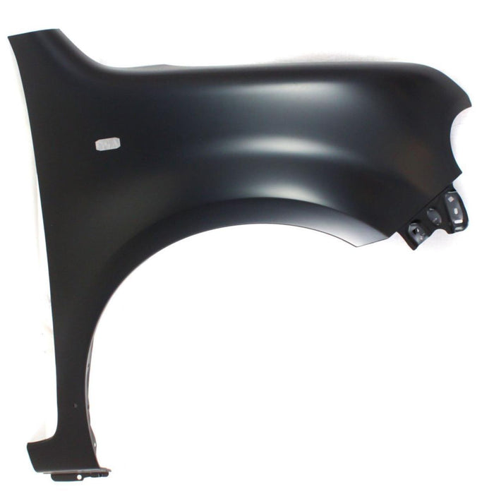 NS CU-BE 09-10 FT FENDER RH W/SIDE LAMP HOLE,W/MOULDING HOLE
