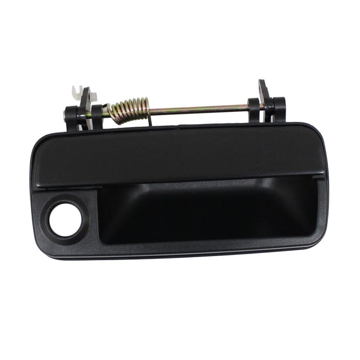 New Replacement Parts Front Right Passenger Side Black Smooth Exterior Outer Door Handle Compatible With OLDSMOBILE Achieva Compatible With PONTIAC Grand Am Fits GM1311124 12482412