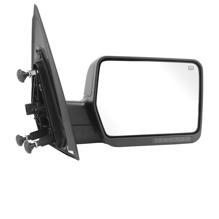 Perfit Zone Towing Mirrors Replacement Power Heated With Amber Signal Lamp Fit for 2004-2006 F150 Pickup Truck, Right