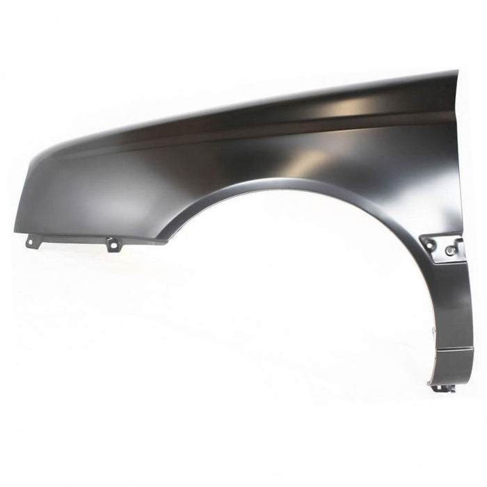 New Replacement Parts Front Left Driver Side Fender Assembly W/O Side Marker Lamp Hole W/O Antenna Hole Compatible With VOLKSWAGEN Jetta Fits VW1240107 1HM821021