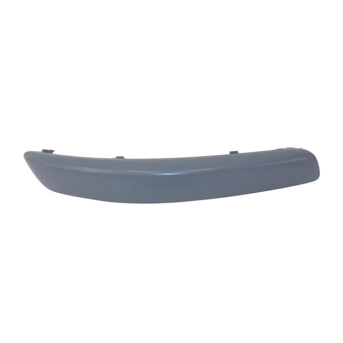 New Replacement Parts Front Right Passenger Side Gray Primed Bumper Molding Compatible With VOLKSWAGEN Rabbit Fits VW1047103 1K0807656AGRU