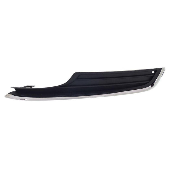 Bumper Grille For 2015-2016 Volkswagen Golf Golf Sportwagen Left Textured Black