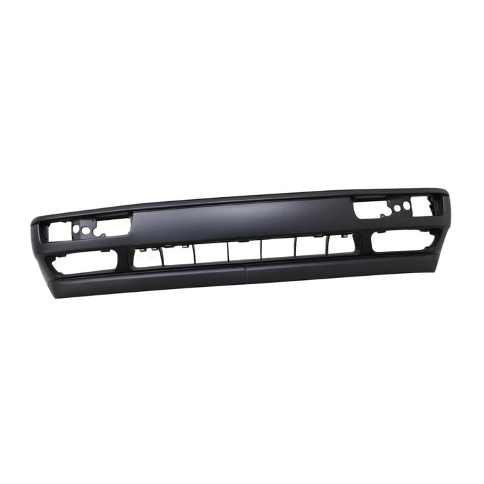 CarPartsDepot New Replacement Parts Front Black Primed Bumper Cover Compatible With VOLKSWAGEN Cabrio Jetta