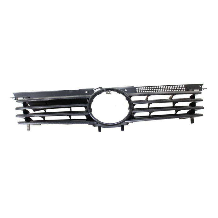 CarPartsDepot, Chrome Trim Frame Black Insert Front Grill Grille 4dr Assembly, 400-451562?VW1200138 1J5853651LGRU