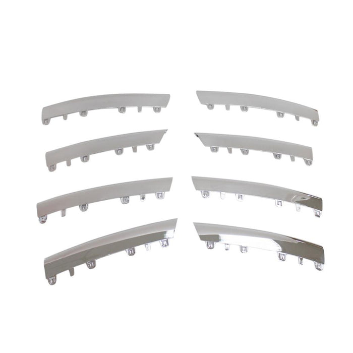 Crash Parts Plus Lower Chrome Plastic Grille Trim for 2005-2010 Volkswagen Jetta VW1211100