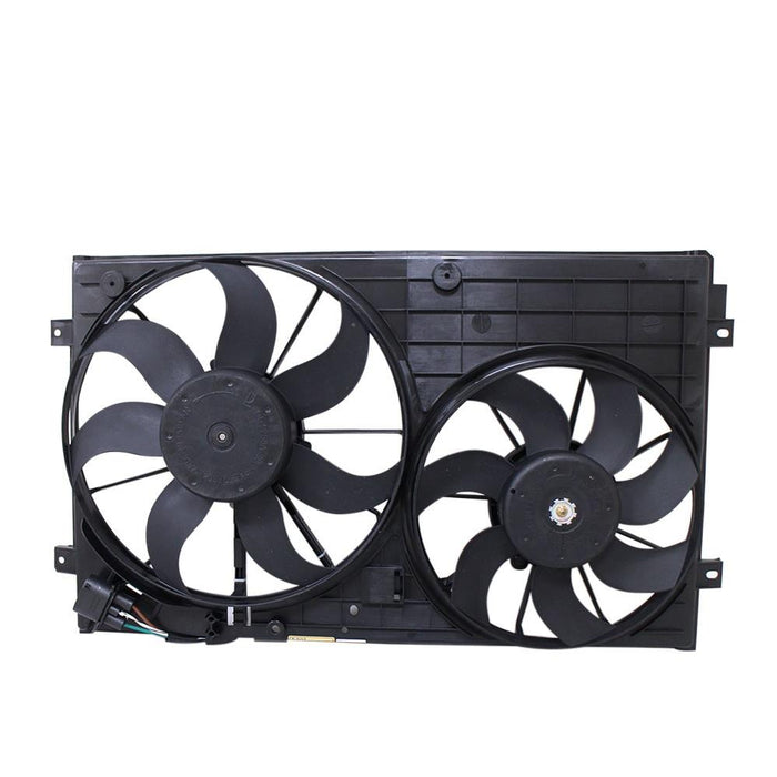 New Replacement Parts Front Cooling Fan Assembly Compatible With VOLKSWAGEN Rabbit Jetta Fits VW3120100 1K0121207BB9B9