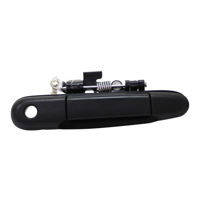New Replacement Parts Front Right Passenger Side Black Textured Exterior Outer Door Handle Compatible With TOYOTA Tercel Fits TO1311110 6921016070