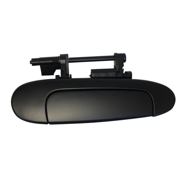 New Replacement Parts Rear Right Passenger Side Black Smooth Exterior Outer Door Handle Compatible With TOYOTA Echo Fits TO1521109 6923052020C0