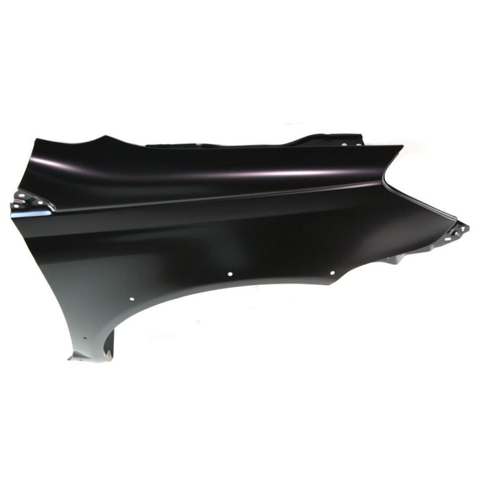 CarPartsDepot Black Steel Front Fender Assembly Right Passenger Side Replacement RH Primered 371-44614-02 TO1241198 5380152040