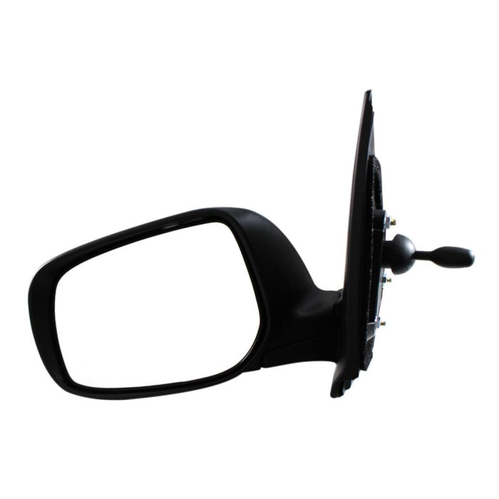 New Replacement Parts Front Left Driver Side Manual Side View Door Mirror Compatible With TOYOTA Yaris 4 Door Sedan Fits TO1320232 8794552050