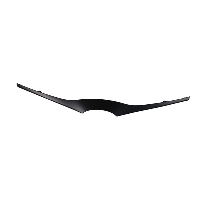 Front Upper Grille Grill Molding Trim Black Compatible With Toyota Yaris Hatchback Sedan 2015-2017