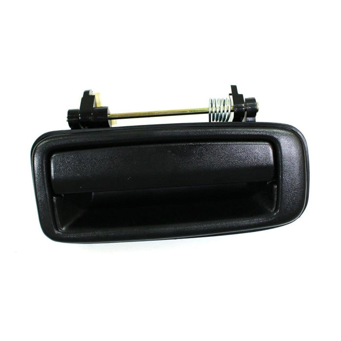 New Replacement Parts Rear Right Passenger Side Black Textured Exterior Outer Door Handle Compatible With TOYOTA Corolla Sedan Wagon Fits TO1521104 94848699
