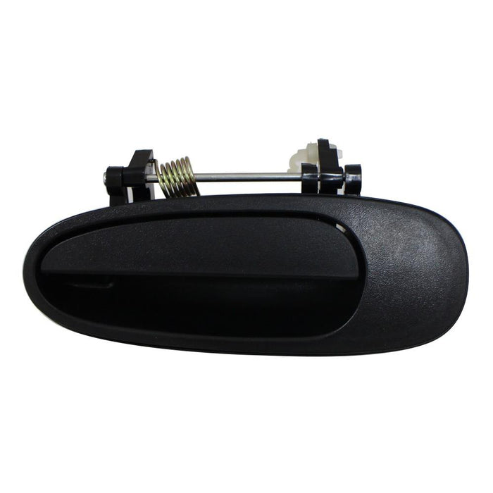 93-97 Corolla Prizm Rear Outside Outer Exterior Black Door Handle Left Driver