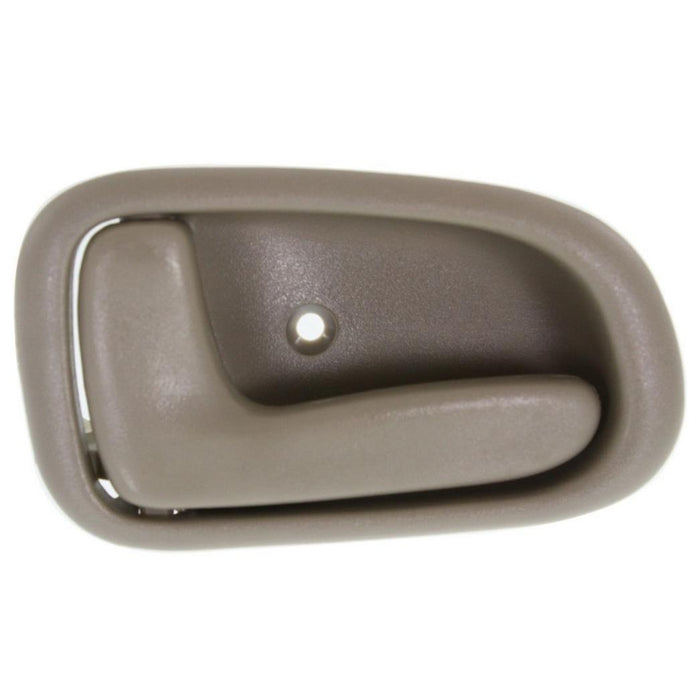 Interior Door Handle compatible with COROLLA 93-97 Front OR Rear LH Inside Beige Plastic Sedan/Wagon
