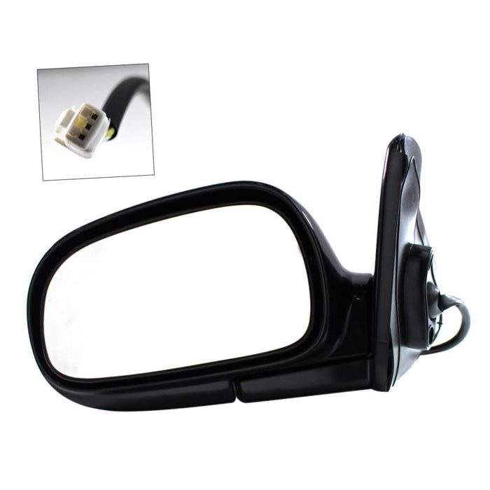 New Replacement Parts Front Left Driver Side Power Remote manual Folding Side View Door Mirror Compatible With TOYOTA Corolla 4 Door Sedan 5 Door Wagon Fits TO1320104 879401E170C0