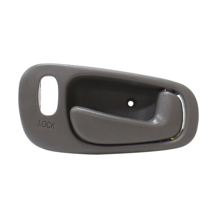 New Replacement Parts Front Right Passenger Side Gray Interior Inner Door Handle Inside With Power Lock Hole Chevy Prizm Fits 6920502060B1