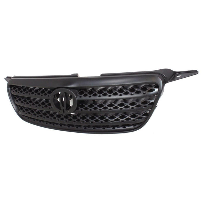CarPartsDepot 400-44283, Front Grill Grille Mesh Insert Drk Gray Plastic Surround Mldg TO1200280 5310002100B0