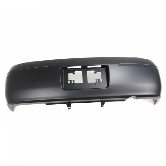 CarPartsDepot 352-441954-20, Rear Bumper Cover Primered Black Plastic Facial Cover