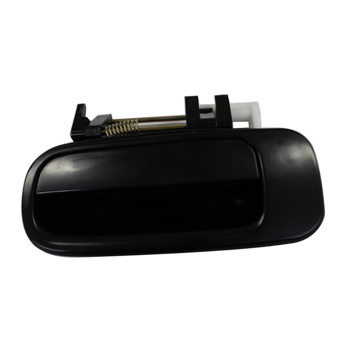 New Replacement Parts Rear,Left SMOOTH BLACK PLASTIC Door Handle Outer Compatible With Camry DLX,SE,LE,XLE,DX,Base 6924032041C1 TO1520101