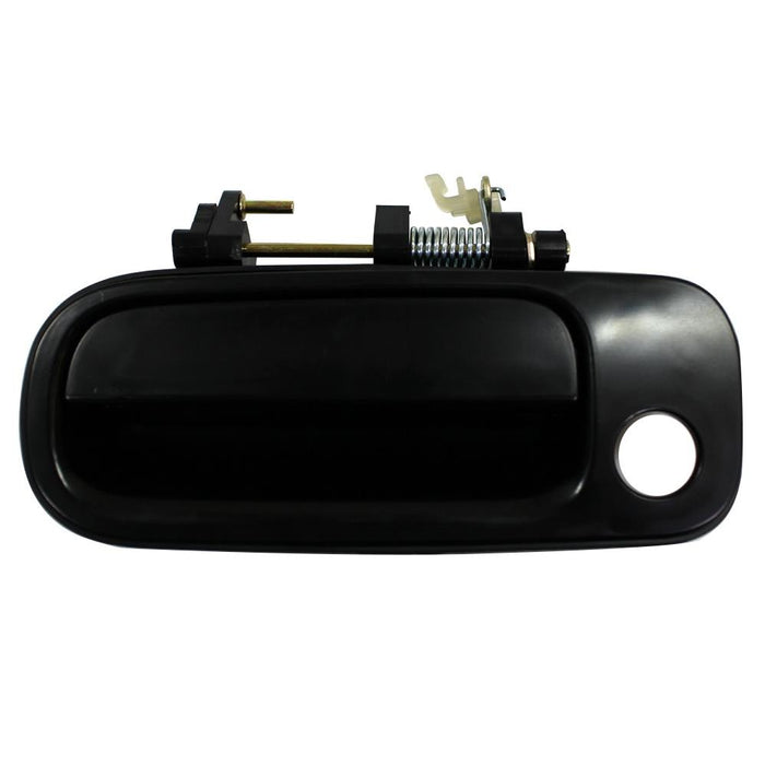 New Replacement Parts Front Left Driver Side Black Smooth Exterior Outer Door Handle Compatible With TOYOTA Camry DX Fits TO1310109 6922033020