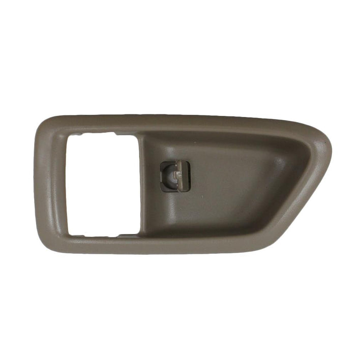 CarPartsDepot New Replacement Parts Rear Left Driver Side Beige Interior Inner Door Handle Inside Compatible With TOYOTA Camry Solara