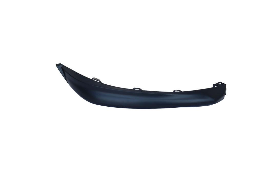 CarPartsDepot Front Bumper Molding Bumper Trim Textured Black Plastic Compatible with Camry 2018 2019 Fit 5312406120/5312406130 Front Driver Left Side Lower