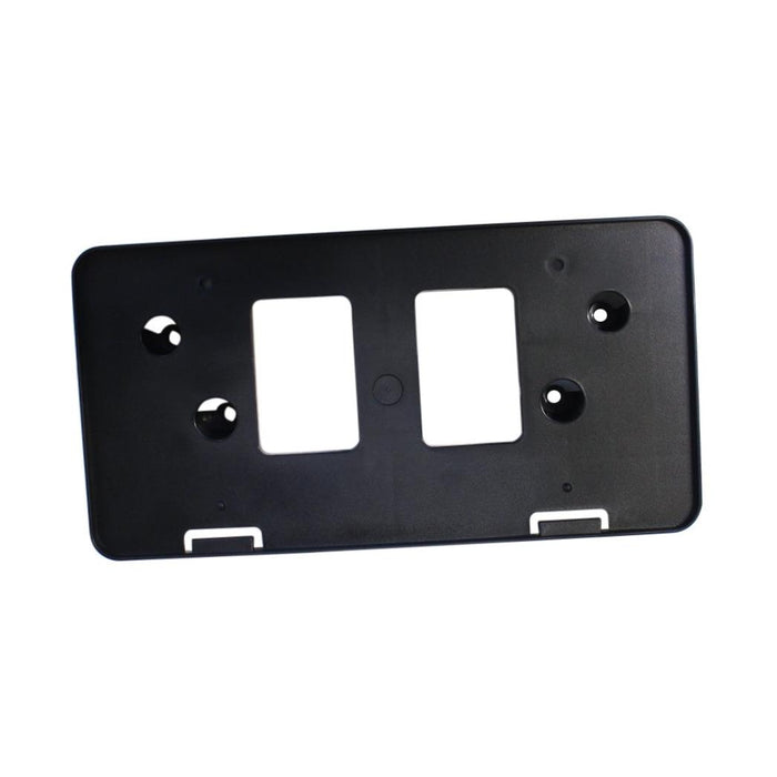 CarPartsDepot New Replacement Parts Front Black License Plate Compatible With TOYOTA Avalon