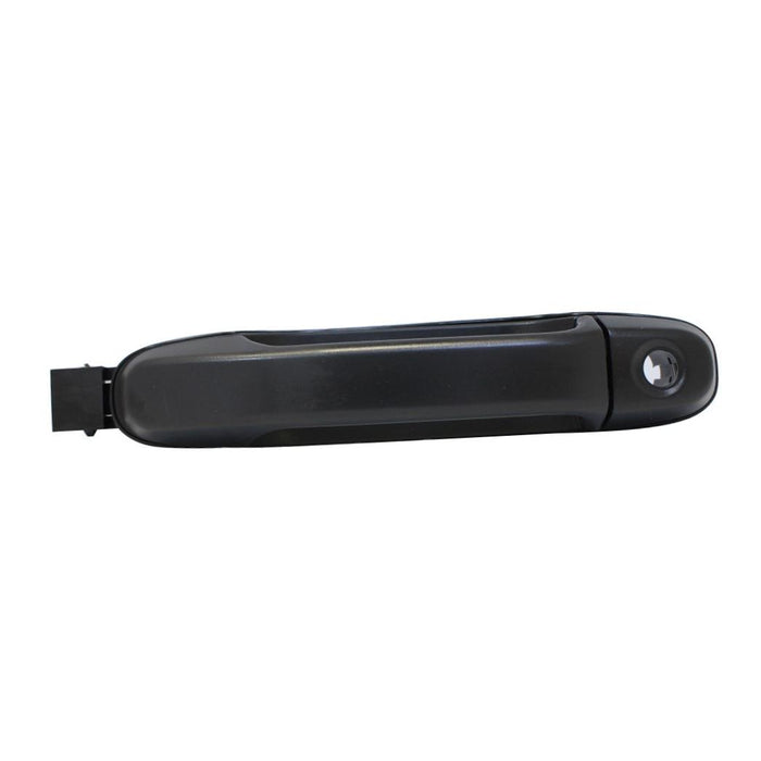 New Replacement Parts Front Right Passenger Side Black Textured Exterior Outer Door Handle Compatible With TOYOTA Previa Fits TO1311119 6921095D00