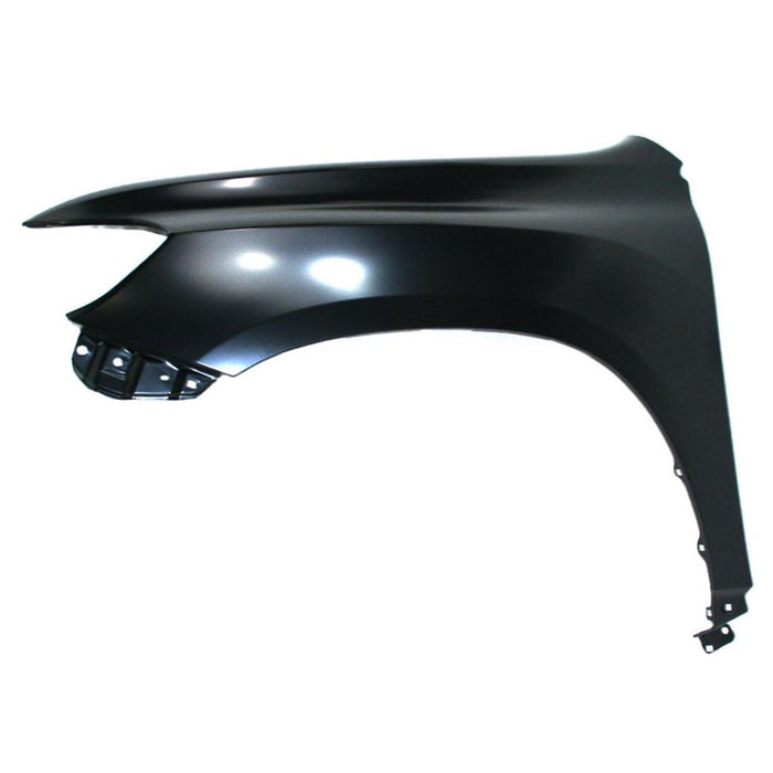 2008-2010 Fits For Toyota Highlander Front,Left Driver Side FENDER WITHOUT SIDE LAMP HOLE,WITHOUT ANTENNA HOLE