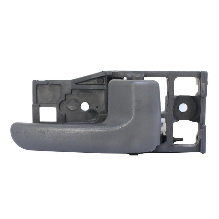 New Replacement Parts Rear Right Passenger Side Dark Gray Interior Inside Door Handle Compatible With TOYOTA Tundra Regular Access Cab Fits TO1553102 692070C010B2
