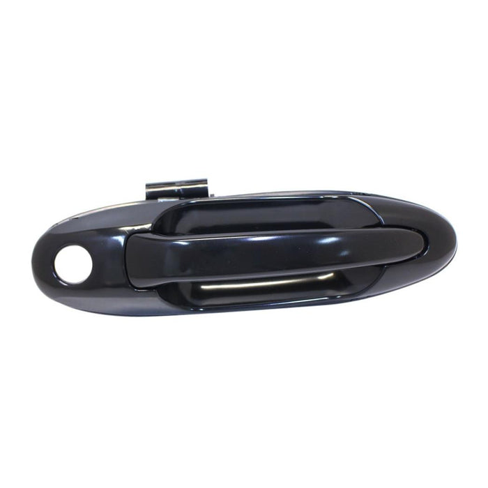 Front Right Passenger Side Black Smooth Exterior Outer Door Handle Compatible With TOYOTA Tundra Sequoia Land Cruiser Compatible With LEXUS LX470 Fits TO1311120 6921060071C0